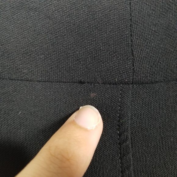 Eileen Fisher Black Viscose Blend Ponte Jersey Minimalist Longline Cardigan Sz M - Picture 14 of 14